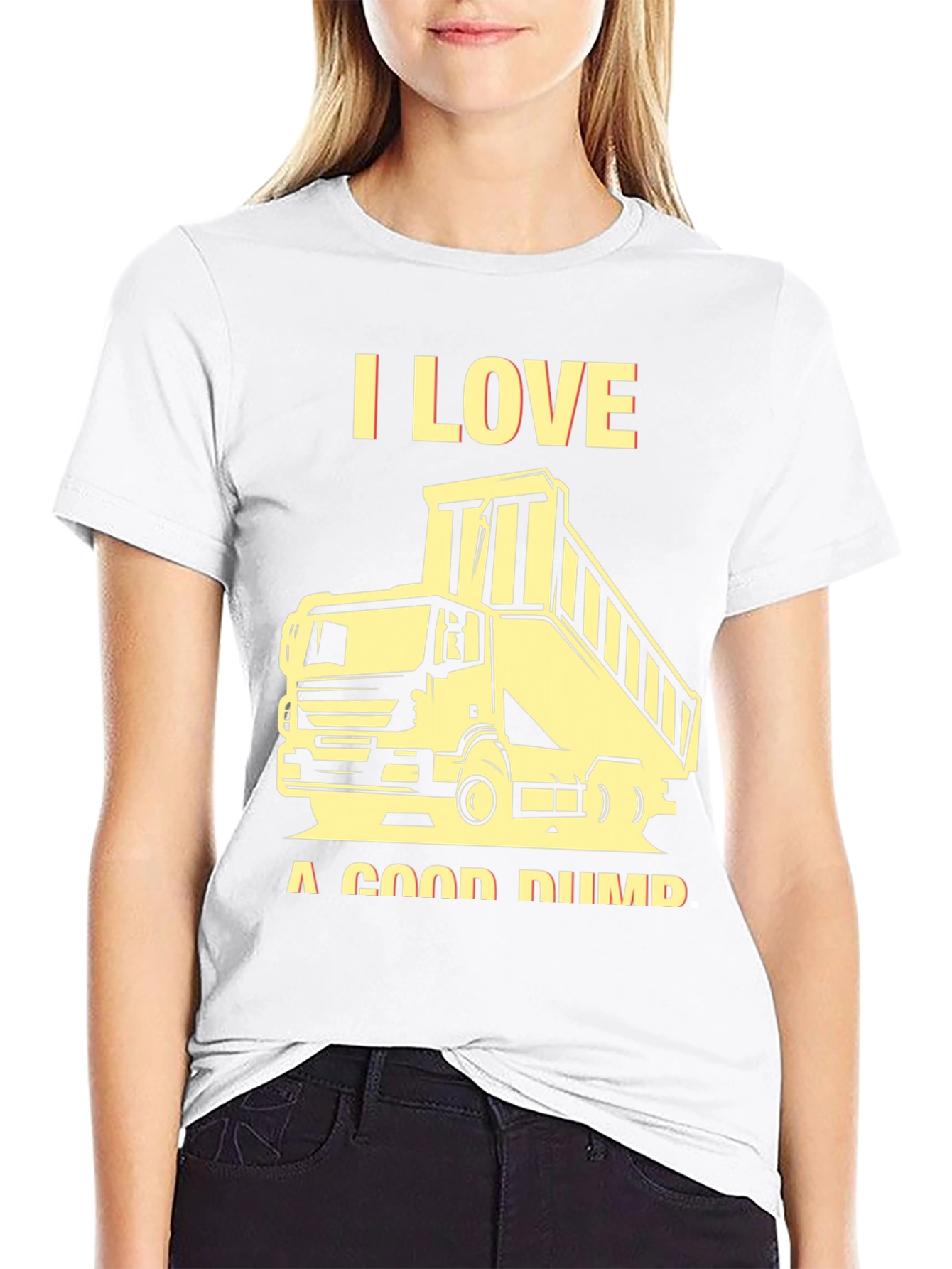 I Love A Good Dump Truck Graphic Tee