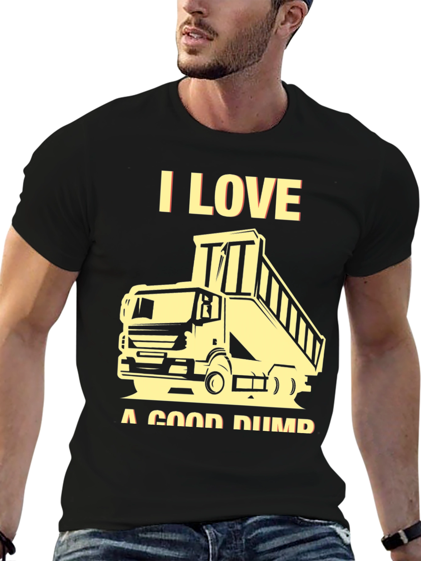 I Love A Good Dump Truck Graphic Tee