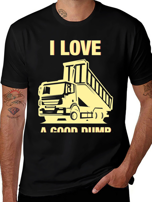 I Love A Good Dump Truck Graphic Tee