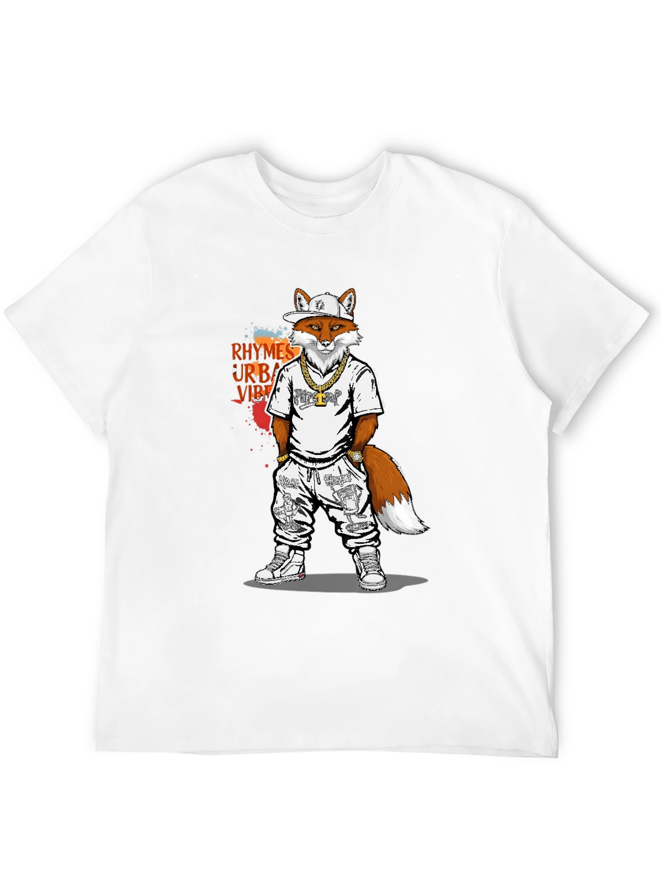 Urban Fox Tee - Rhymes Urban Vibes