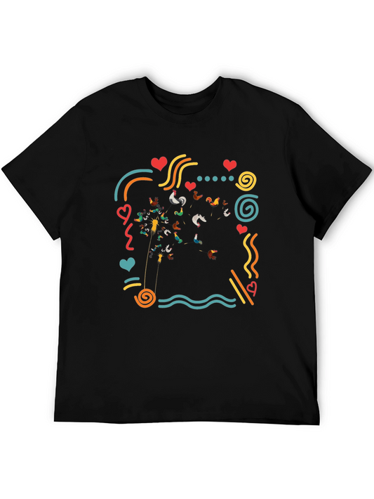 Whimsical Chicken T-Shirt