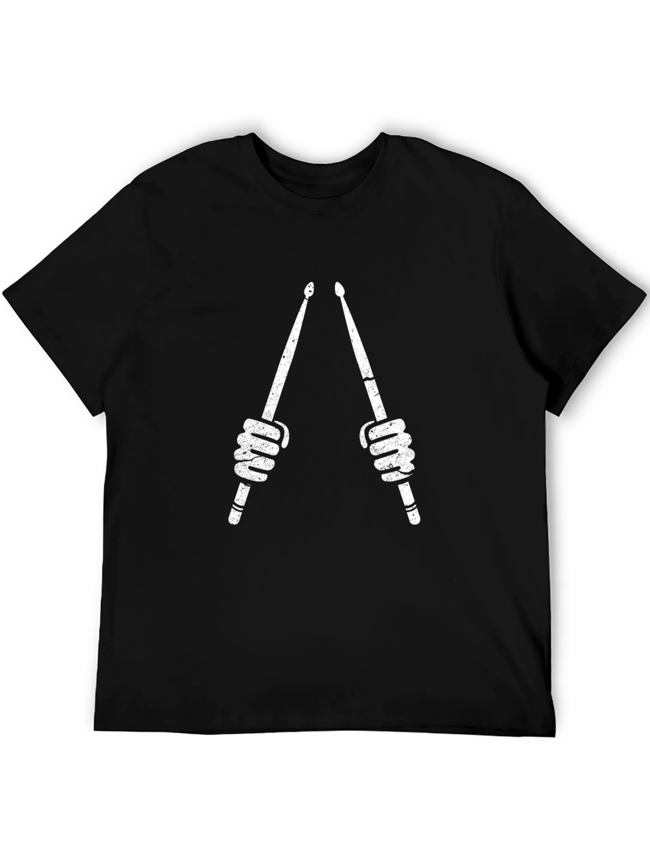 Drum Sticks Graphic Tee - Music Lover T-Shirt