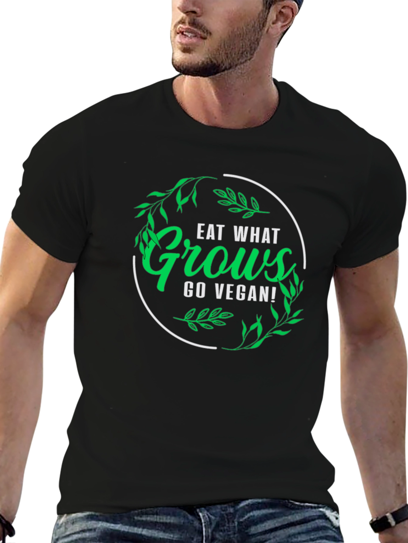 Eat What Grows Go Vegan T-Shirt
