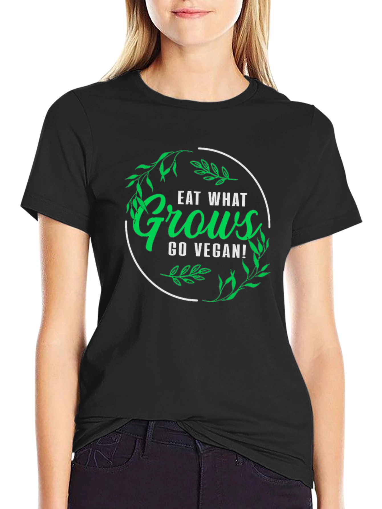 Eat What Grows Go Vegan T-Shirt