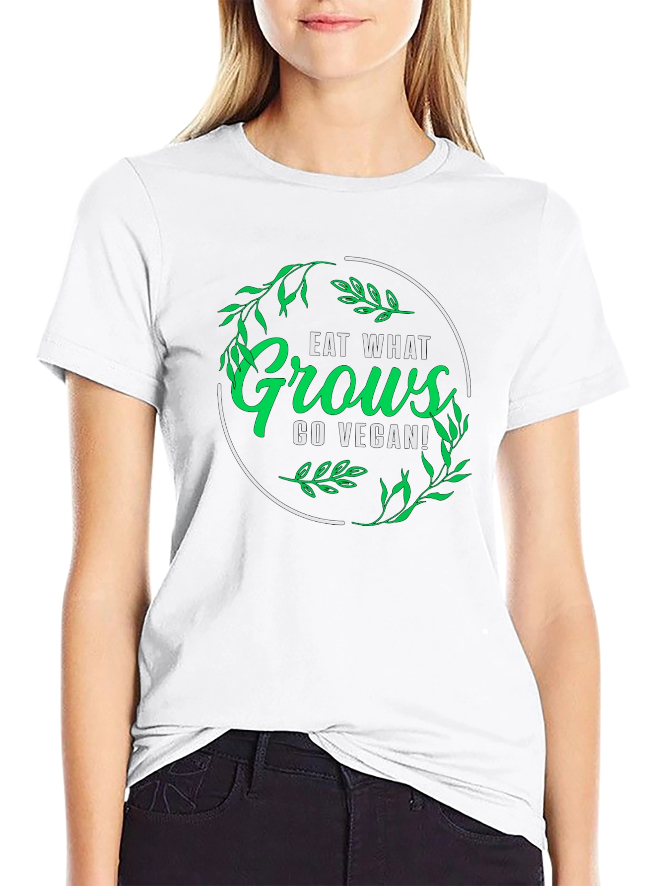 Eat What Grows Go Vegan T-Shirt