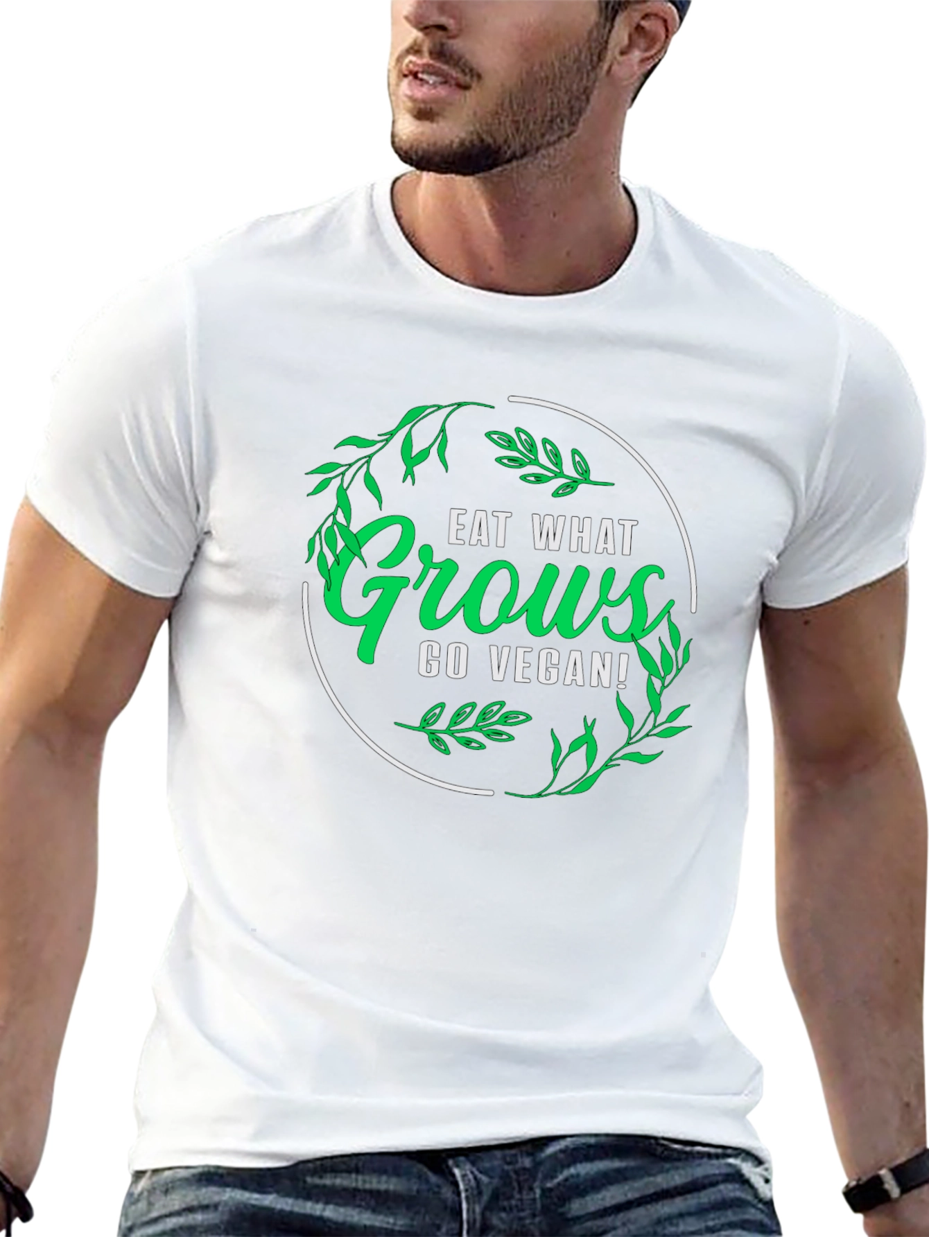 Eat What Grows Go Vegan T-Shirt
