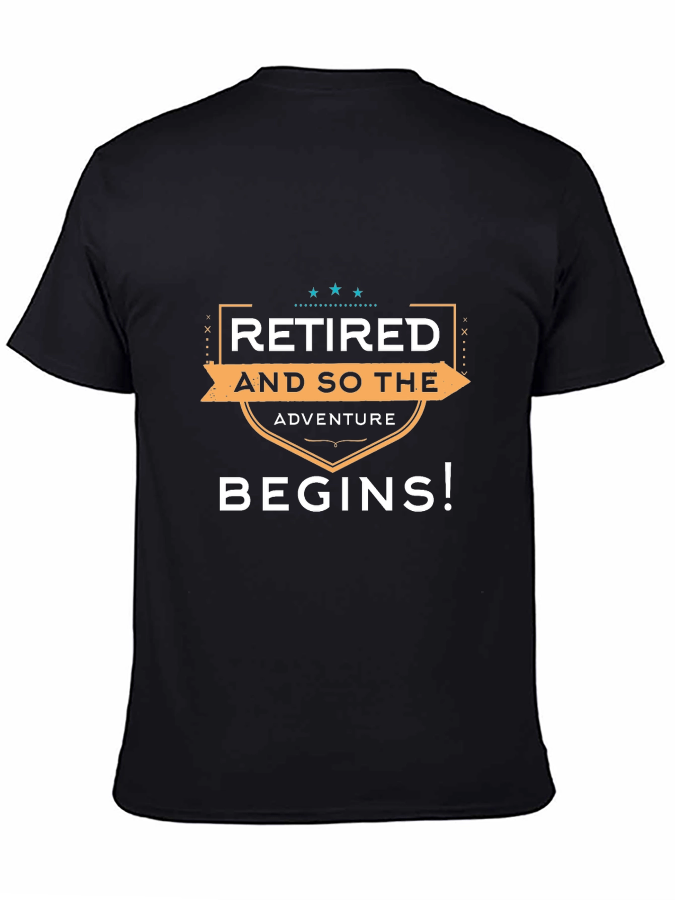 Retired Adventure Begins T-Shirt