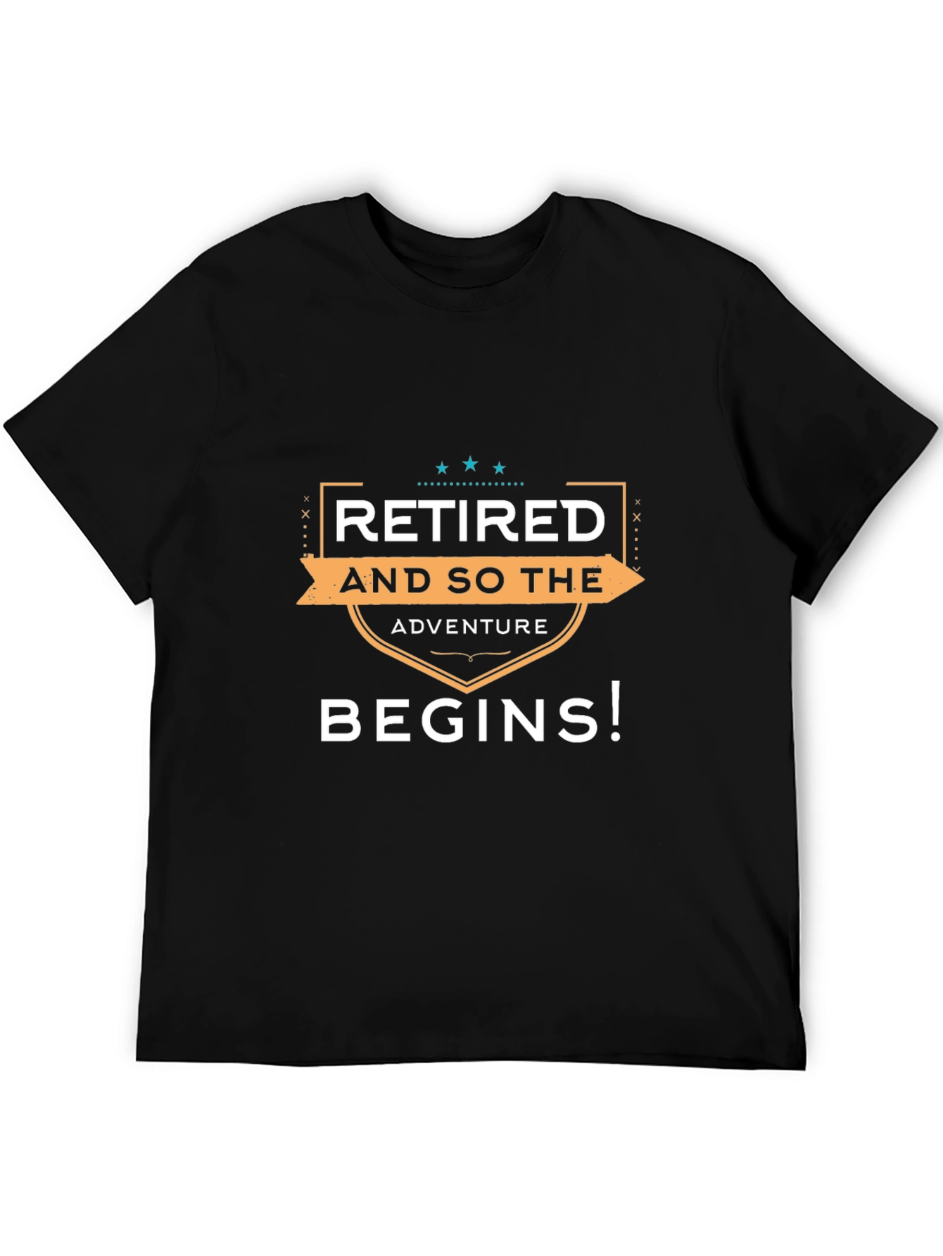 Retired Adventure Begins T-Shirt