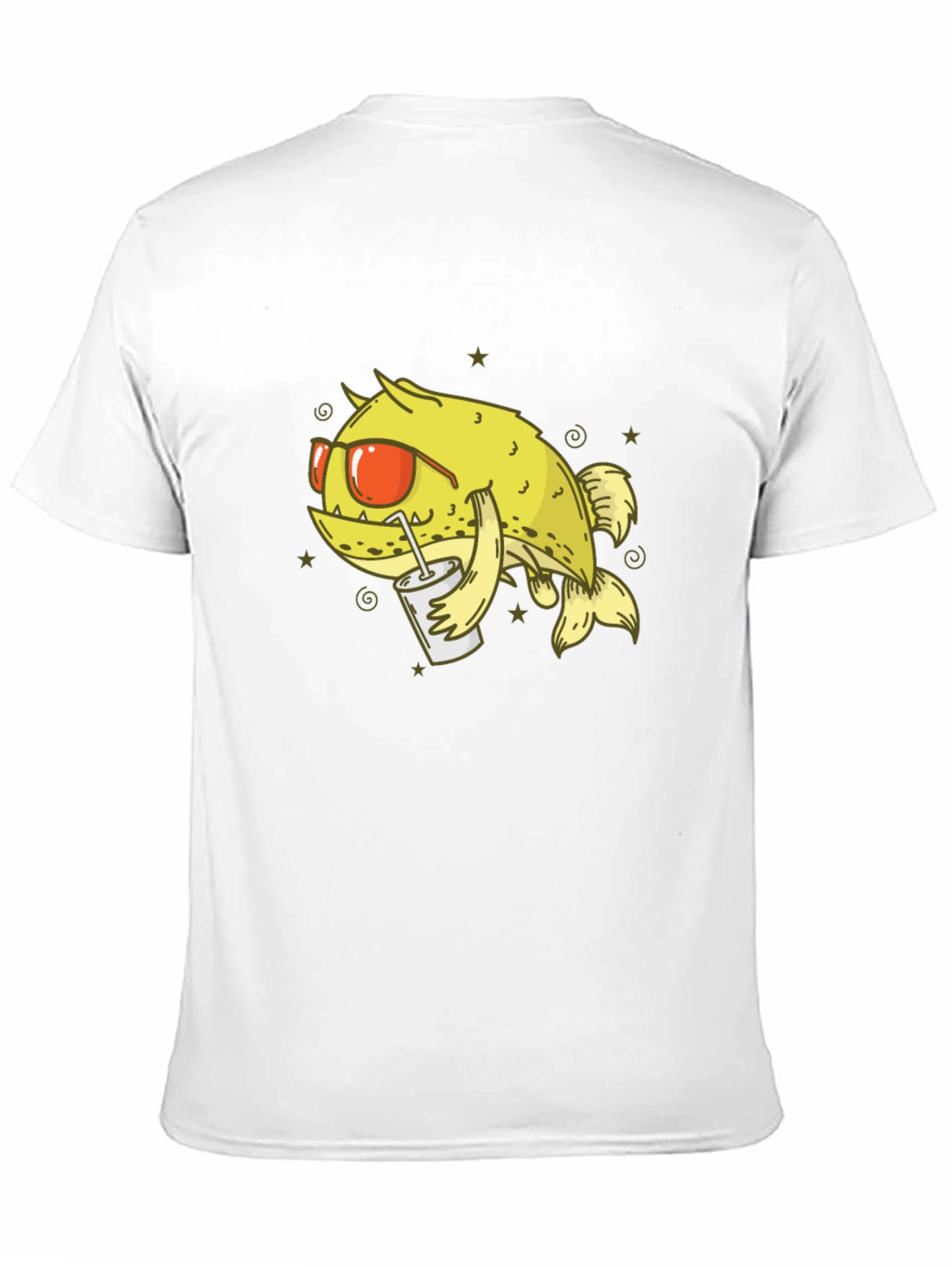 Cool Cartoon Fish T-Shirt