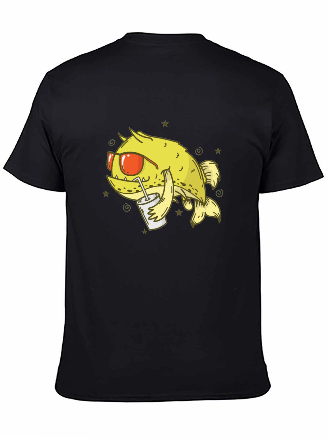 Cool Cartoon Fish T-Shirt