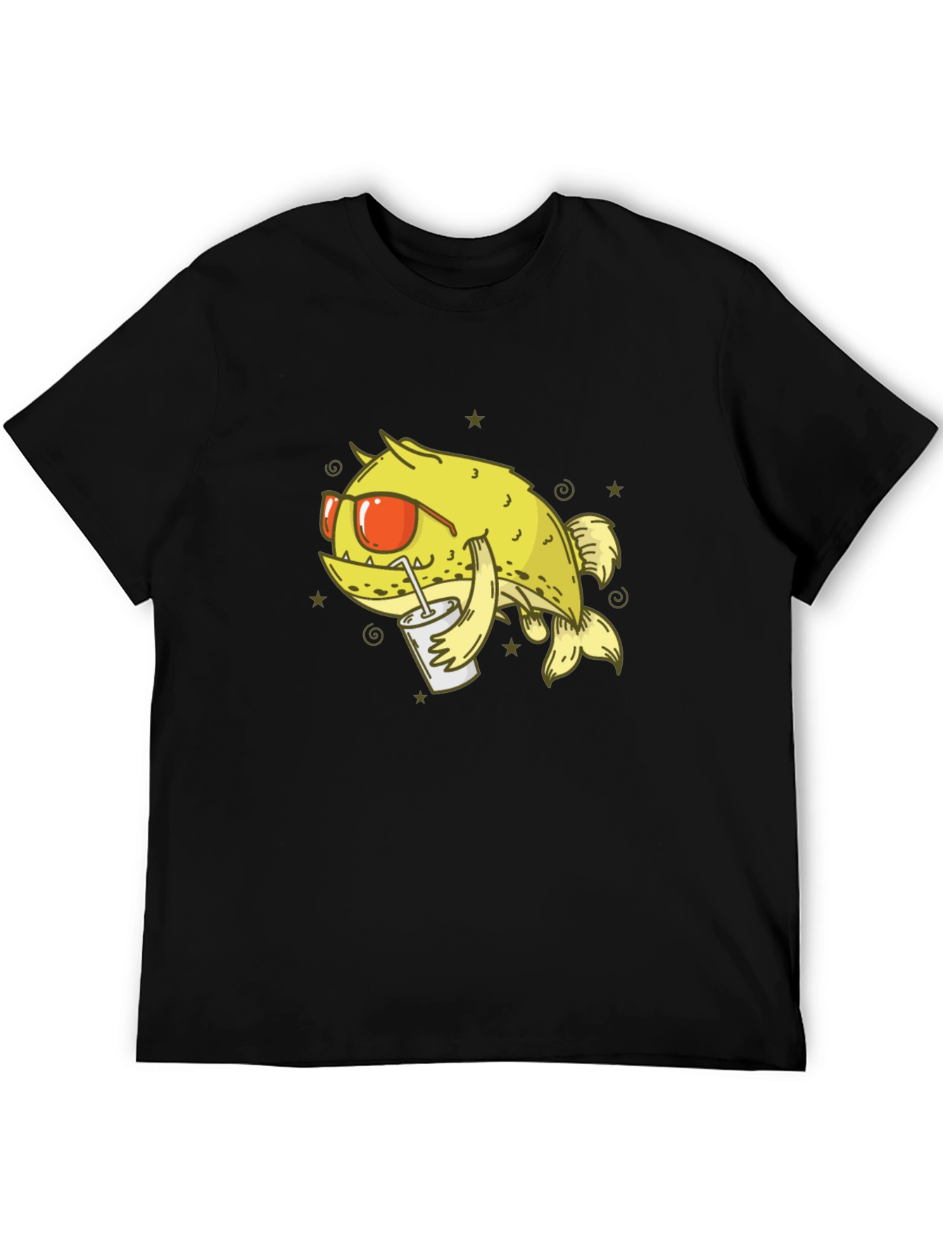 Cool Cartoon Fish T-Shirt