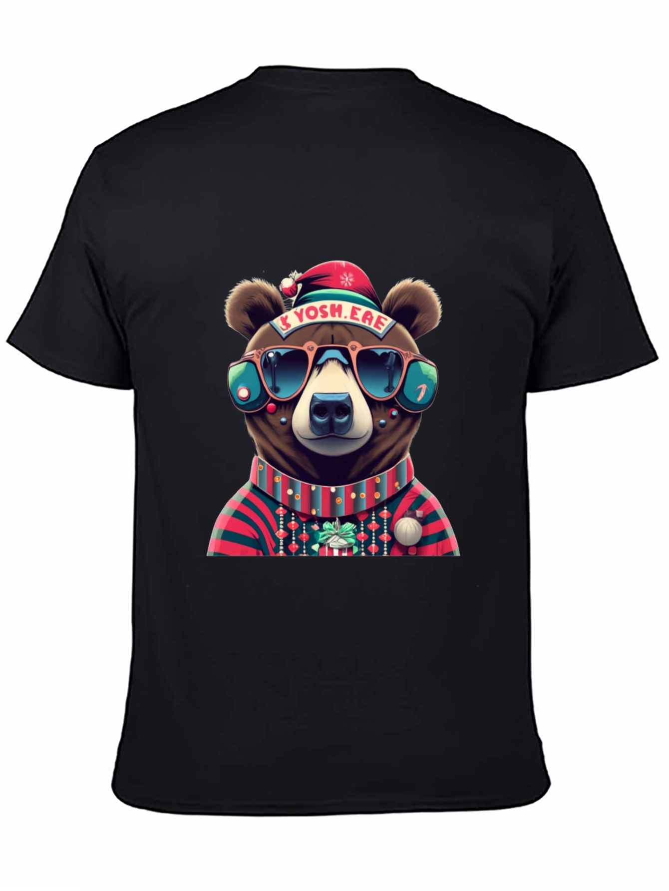 Festive Bear Graphic Tee