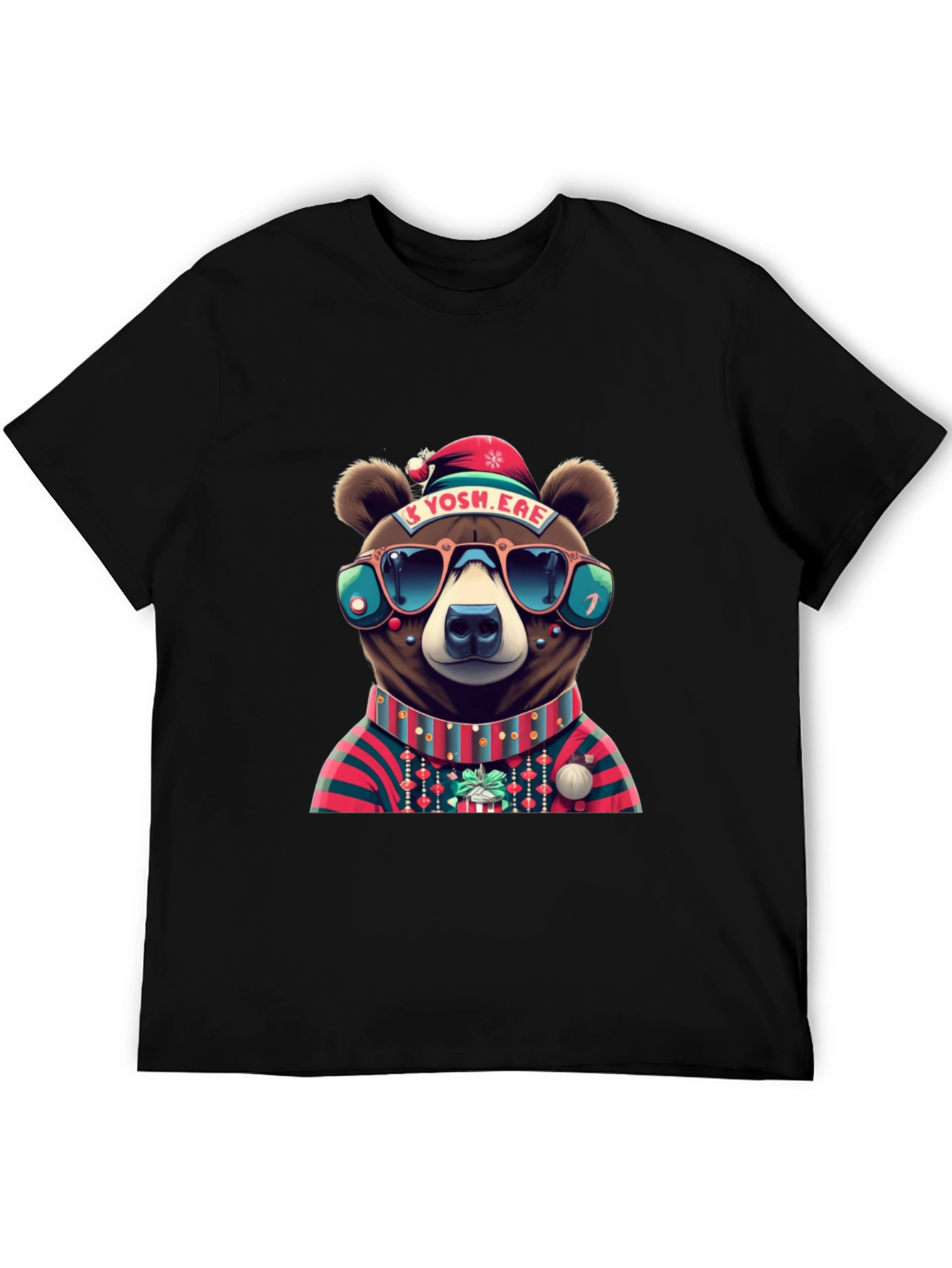 Festive Bear Graphic Tee
