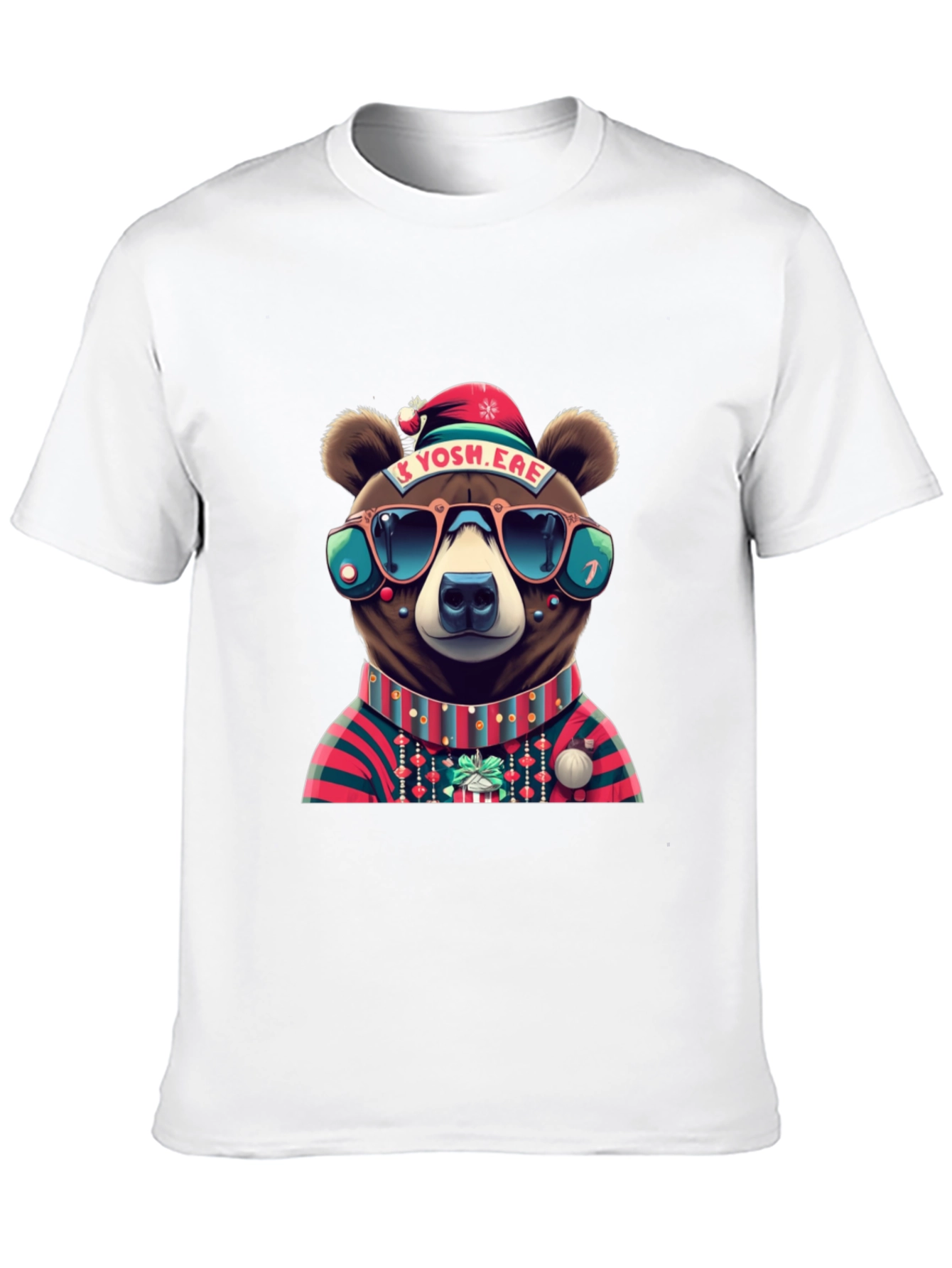 Festive Bear Graphic Tee