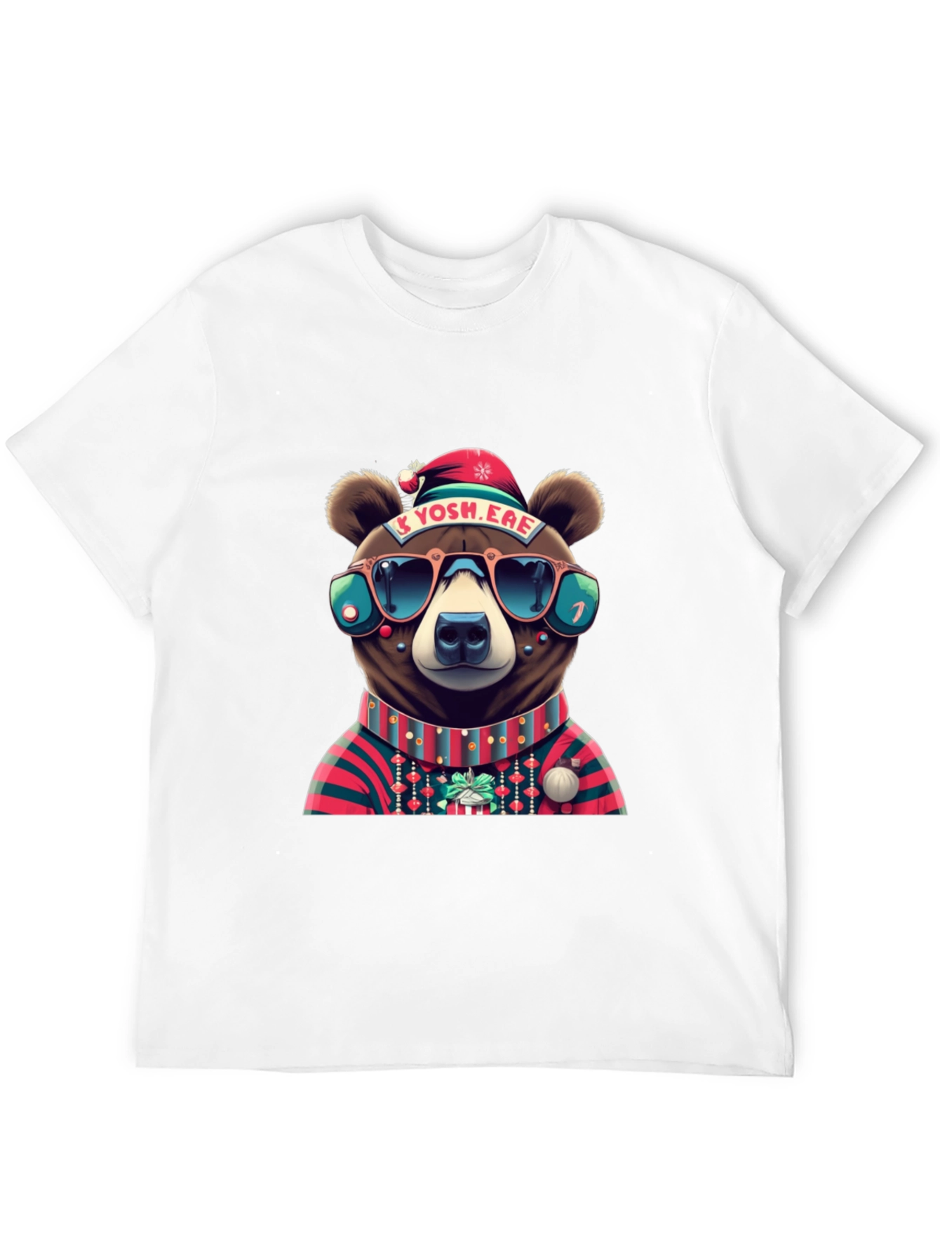 Festive Bear Graphic Tee