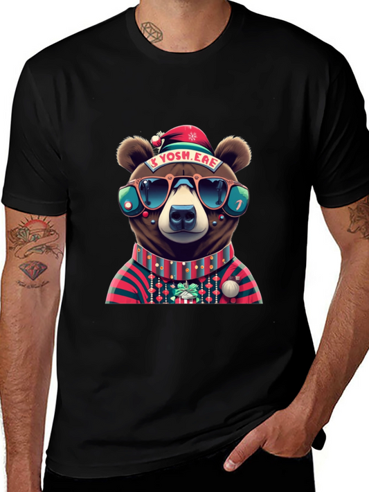 Festive Bear Graphic Tee