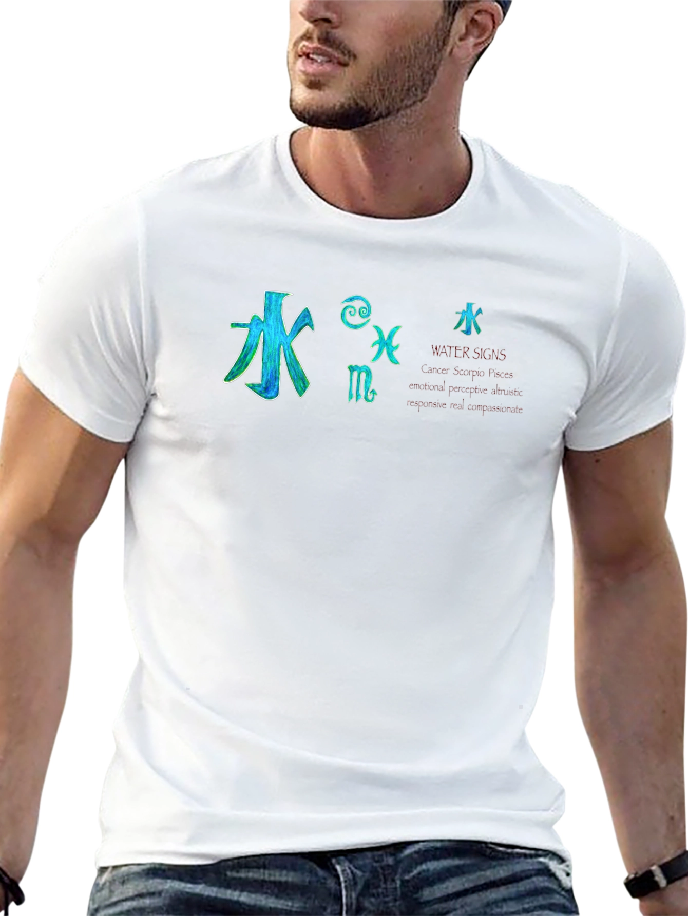 Water Signs T-Shirt Astrology Zodiac Graphic Tee