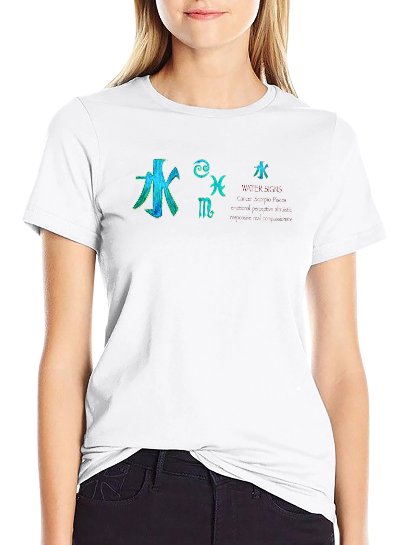 Water Signs T-Shirt Astrology Zodiac Graphic Tee
