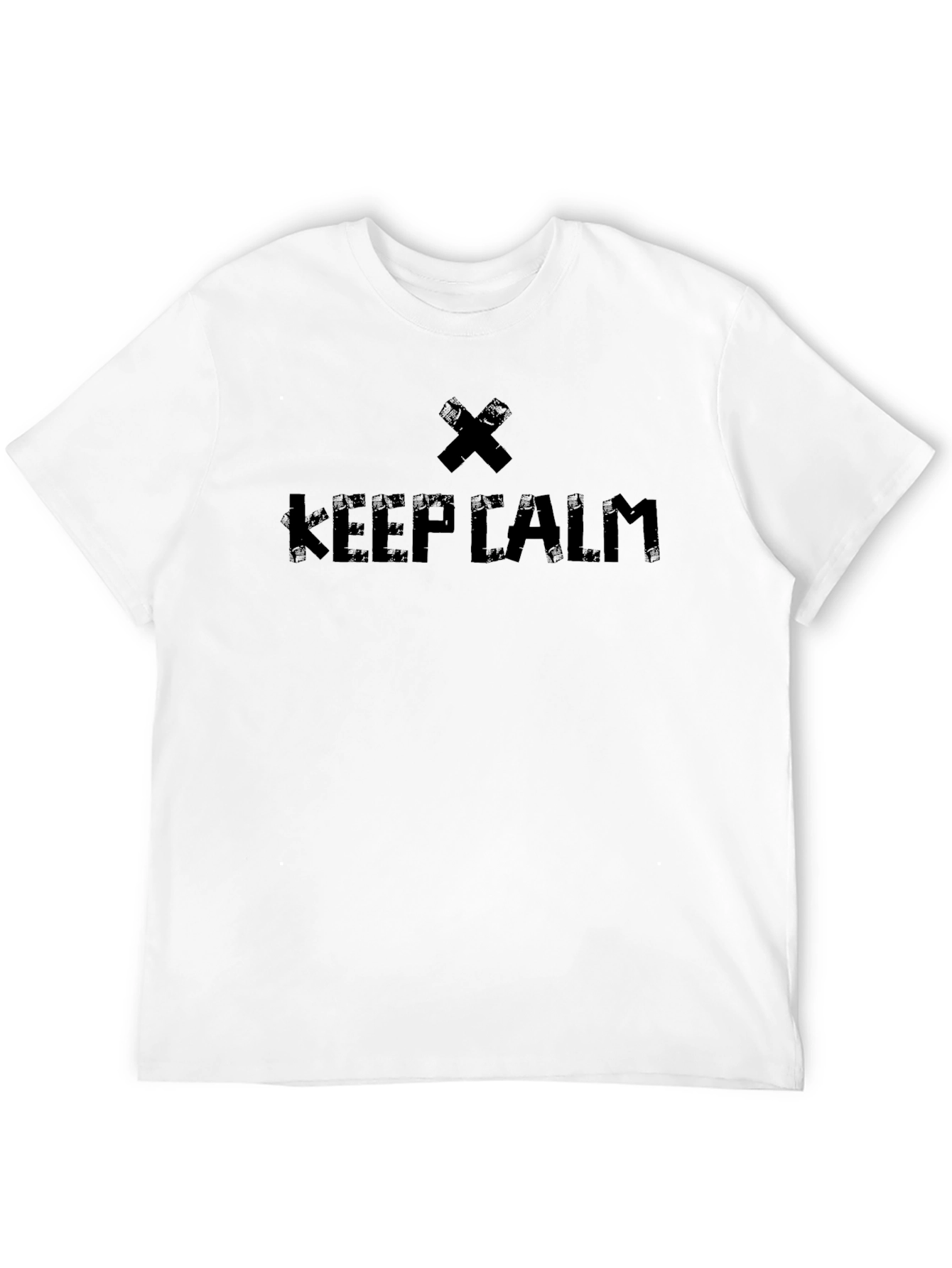 Keep Calm Black Graphic Tee