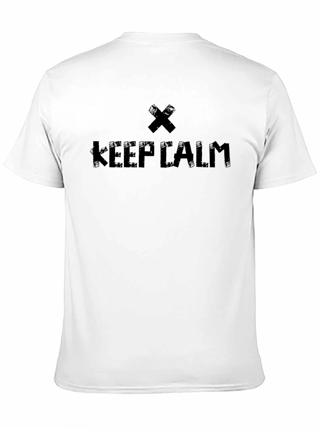 Keep Calm Black Graphic Tee