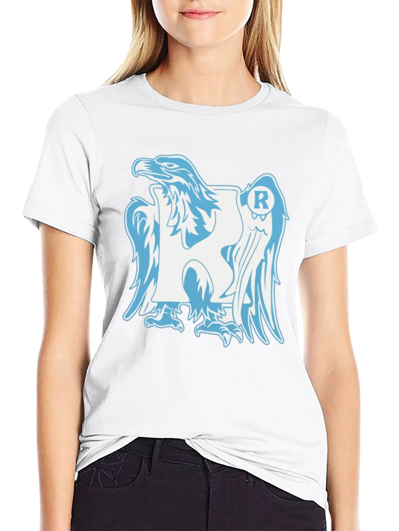 Eagle Emblem Black T-Shirt - Cool Graphic Tee