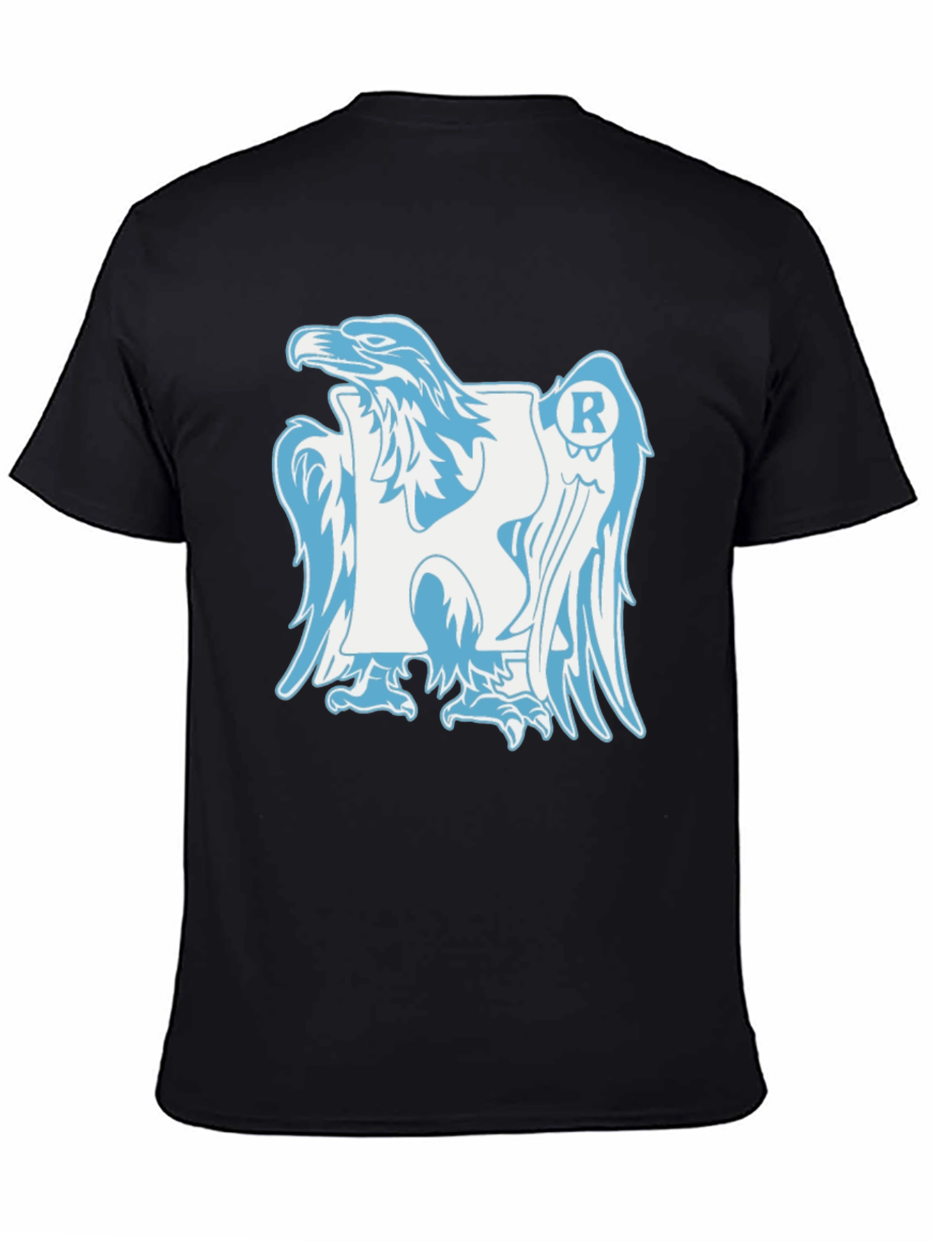Eagle Emblem Black T-Shirt - Cool Graphic Tee
