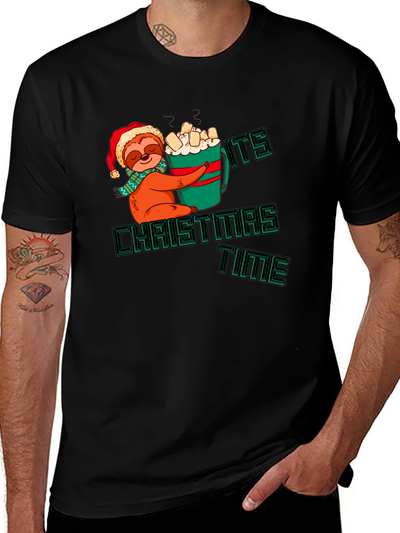 Its Christmas Time Sloth T-Shirt