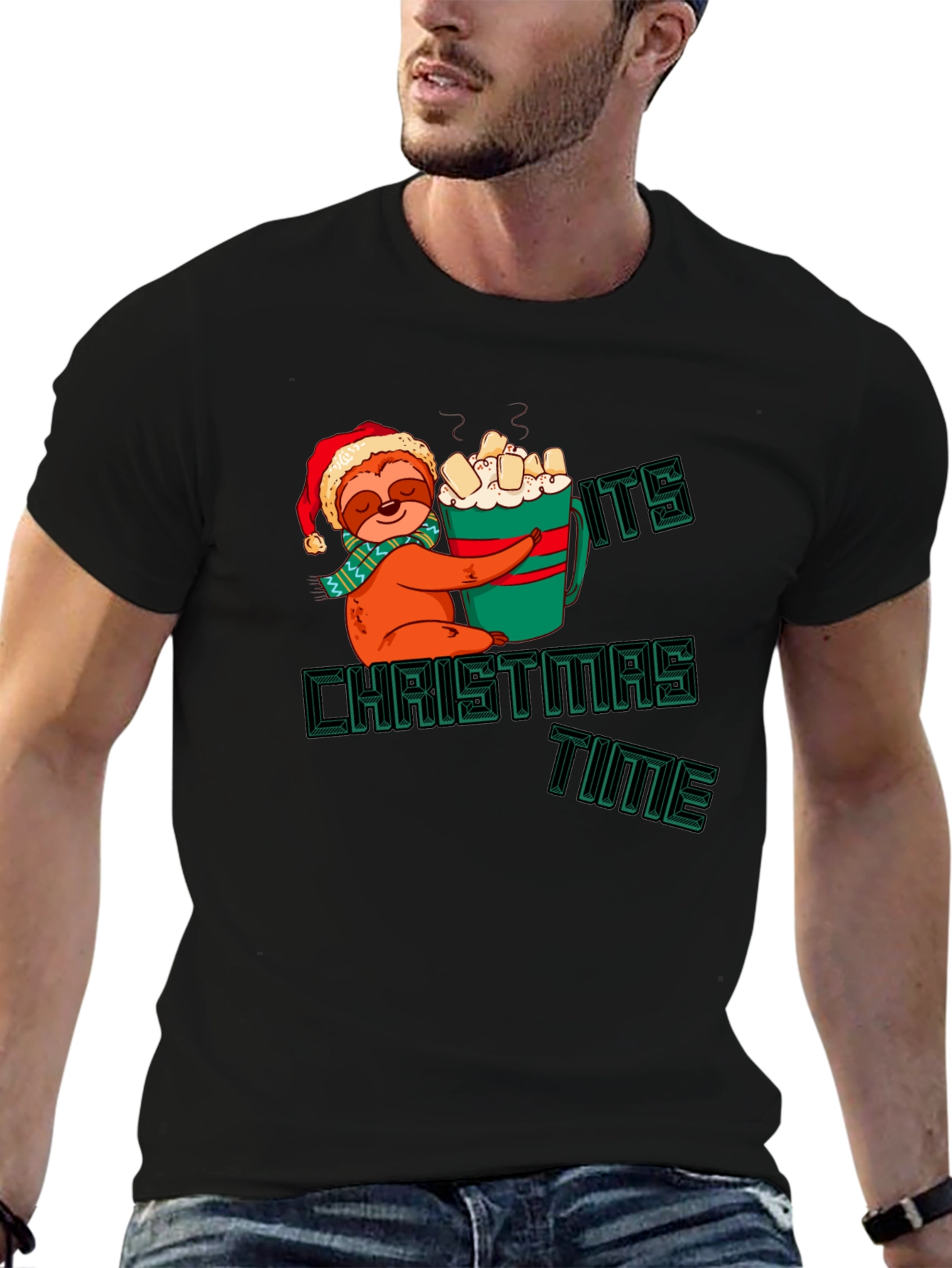 Its Christmas Time Sloth T-Shirt