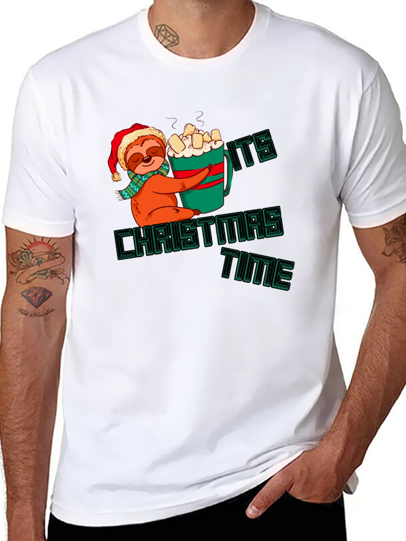 Its Christmas Time Sloth T-Shirt