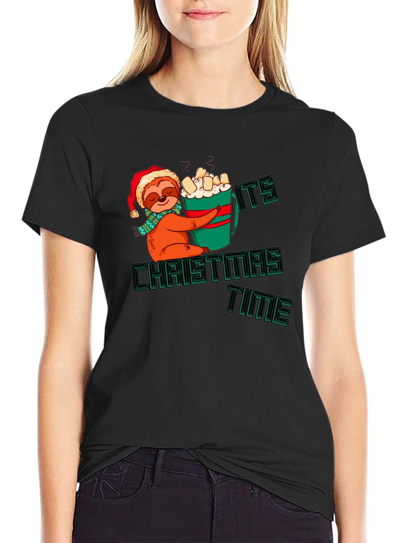 Its Christmas Time Sloth T-Shirt