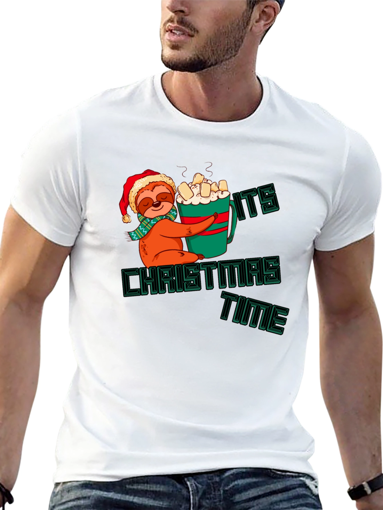 Its Christmas Time Sloth T-Shirt