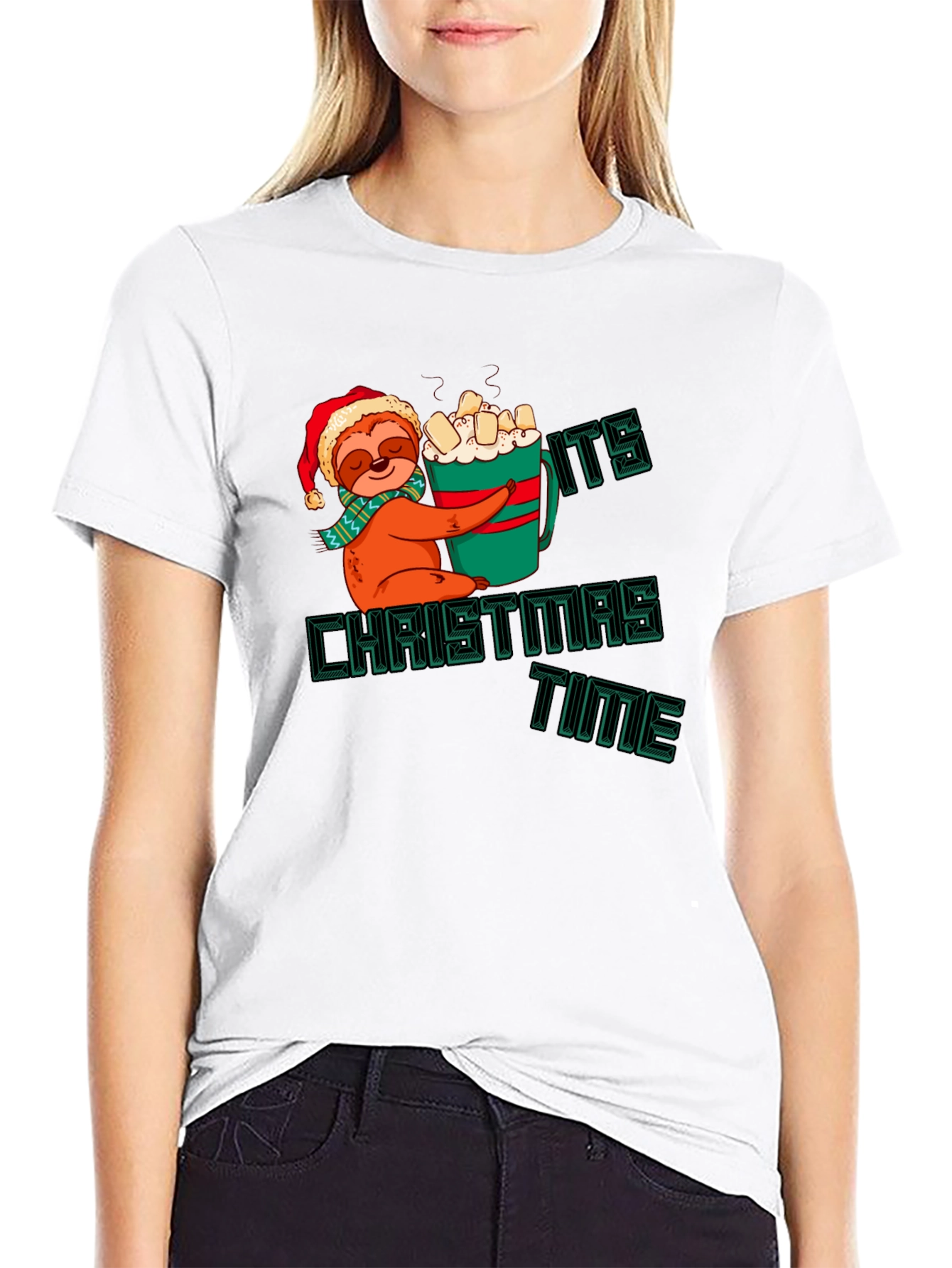 Its Christmas Time Sloth T-Shirt