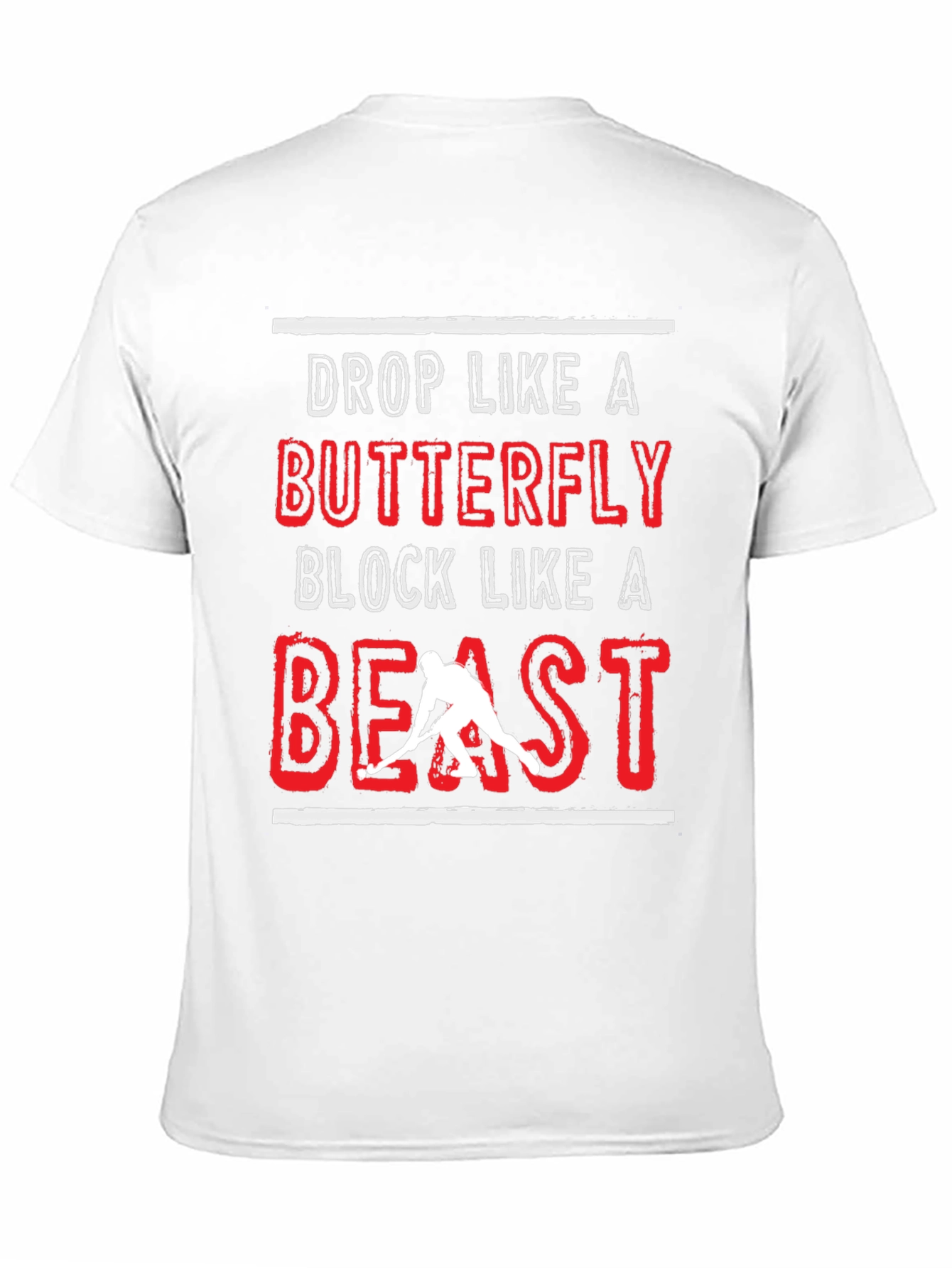 Hockey Beast Graphic T-Shirt - Black