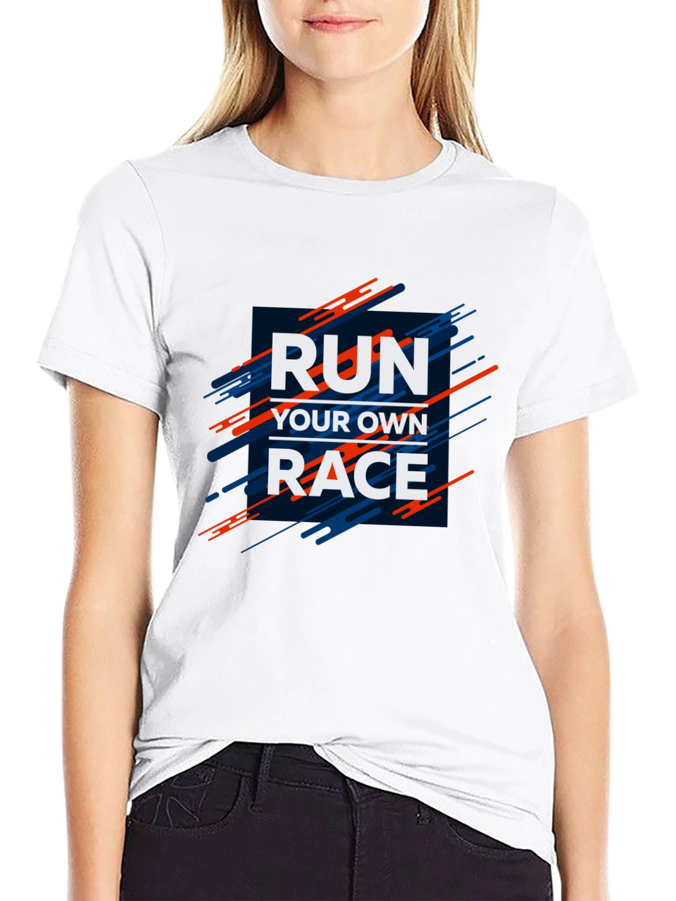 Run Your Own Race Graphic T-Shirt