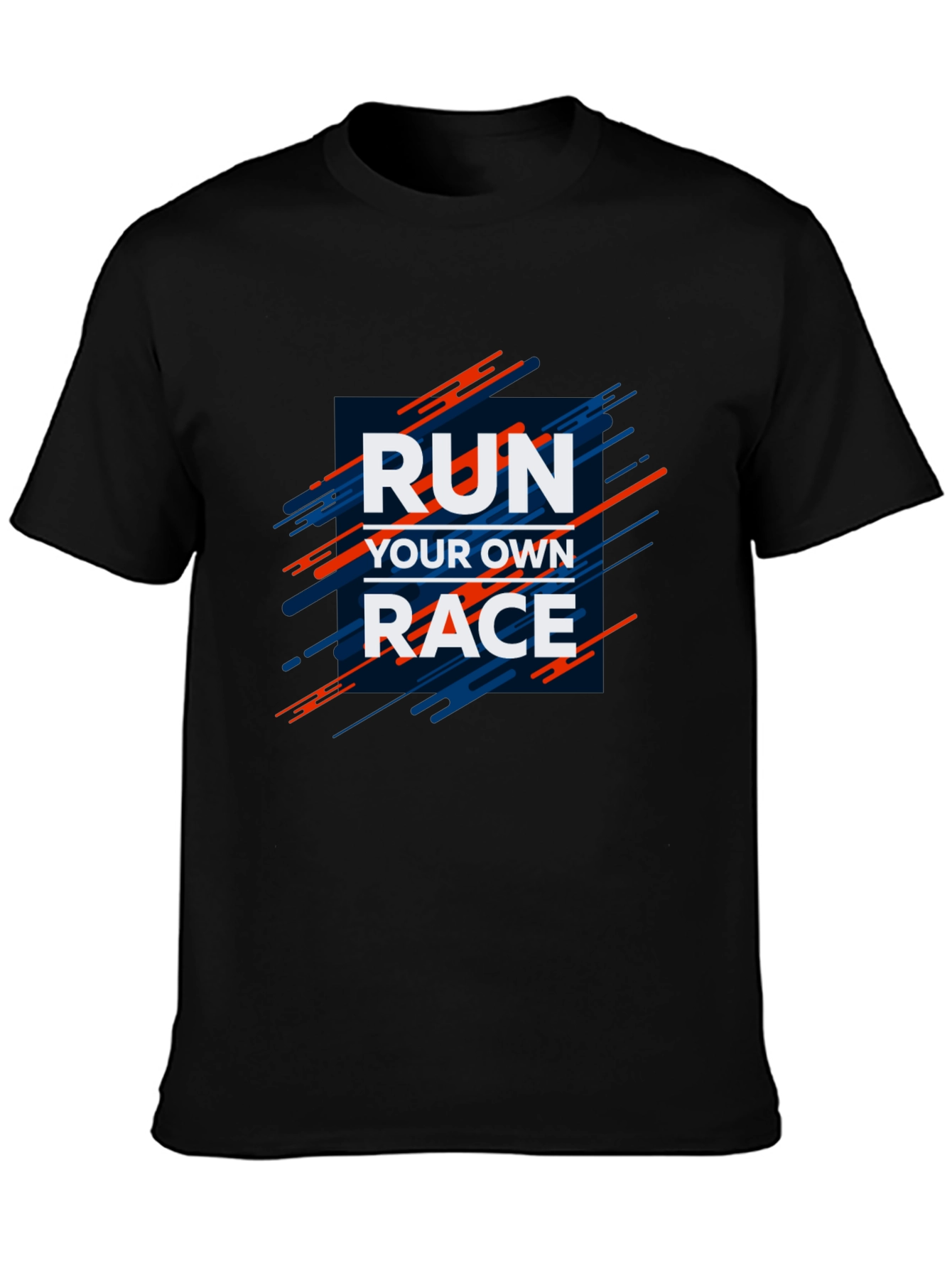 Run Your Own Race Graphic T-Shirt