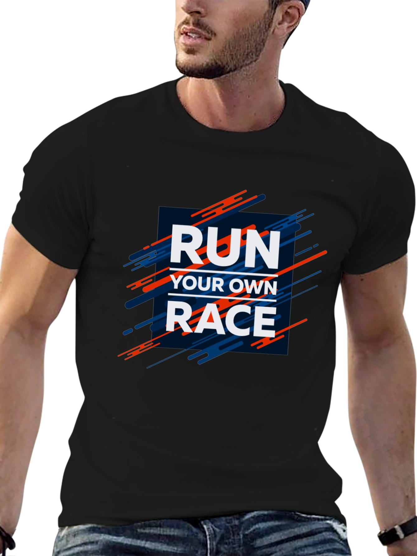 Run Your Own Race Graphic T-Shirt