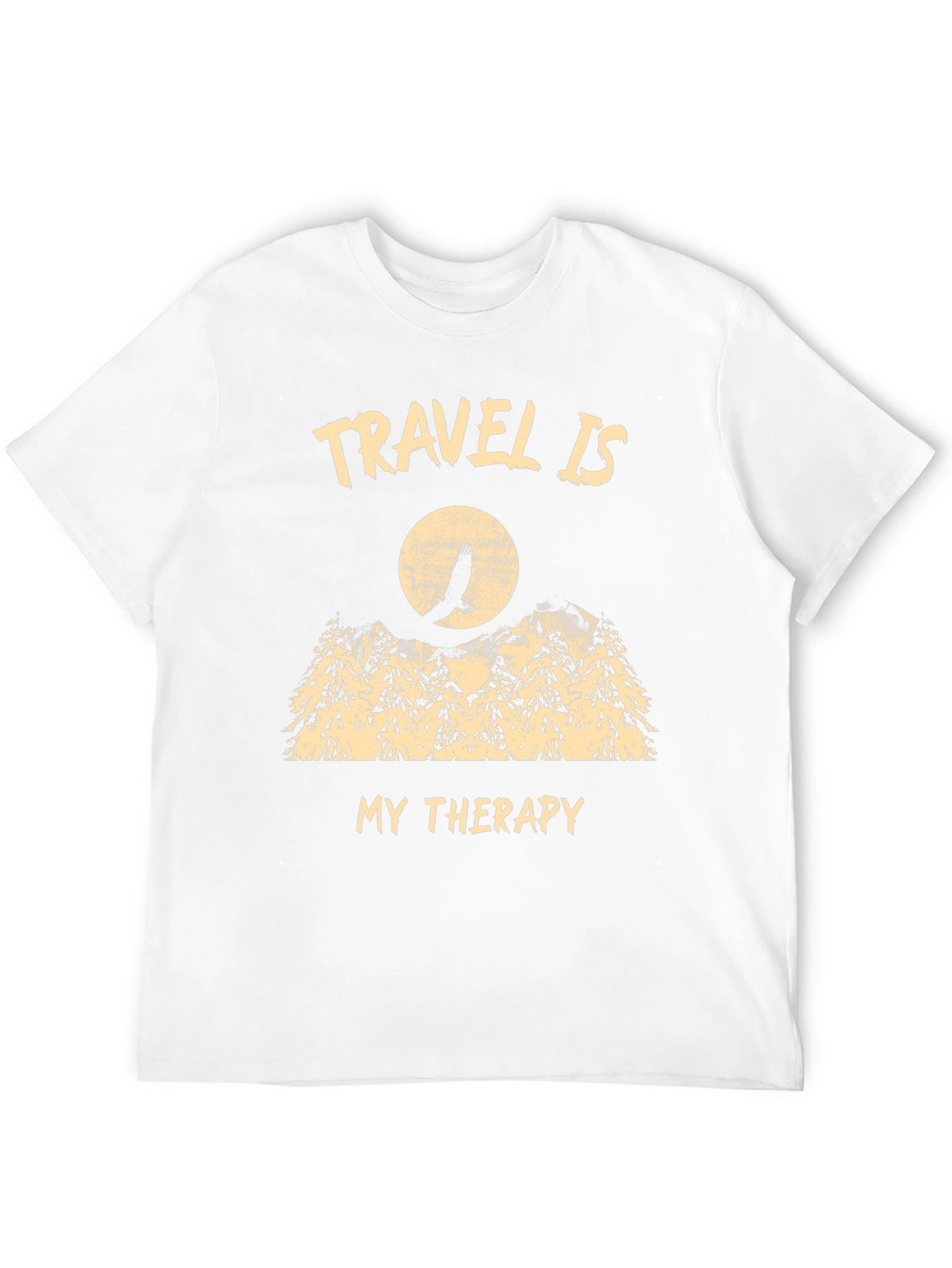 Travel Is My Therapy Graphic T-Shirt