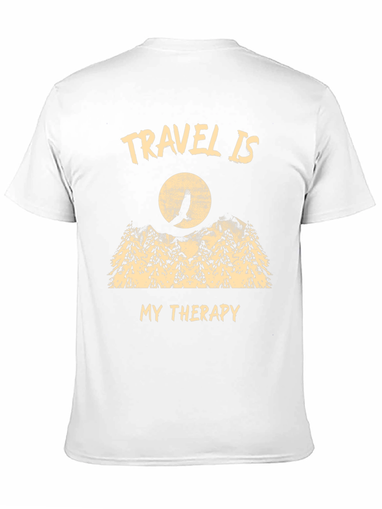 Travel Is My Therapy Graphic T-Shirt