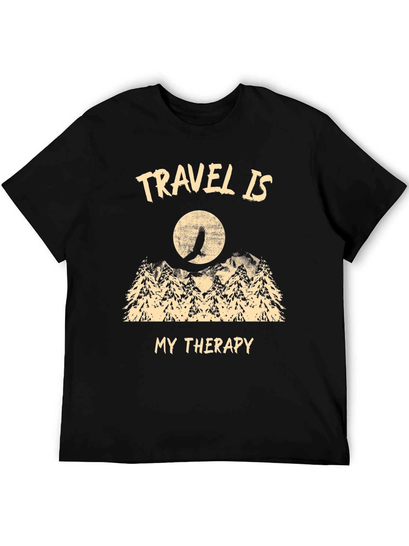 Travel Is My Therapy Graphic T-Shirt