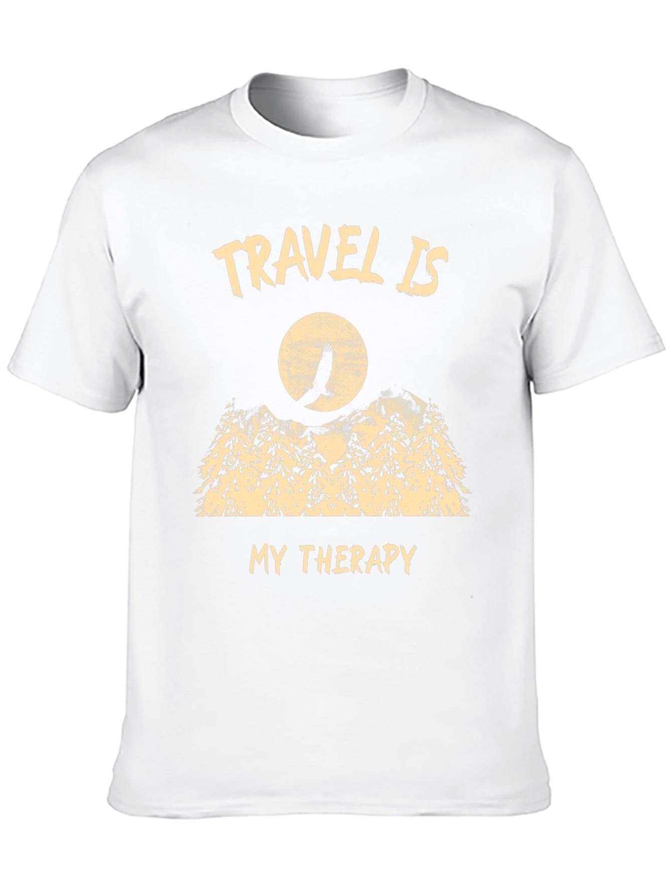 Travel Is My Therapy Graphic T-Shirt