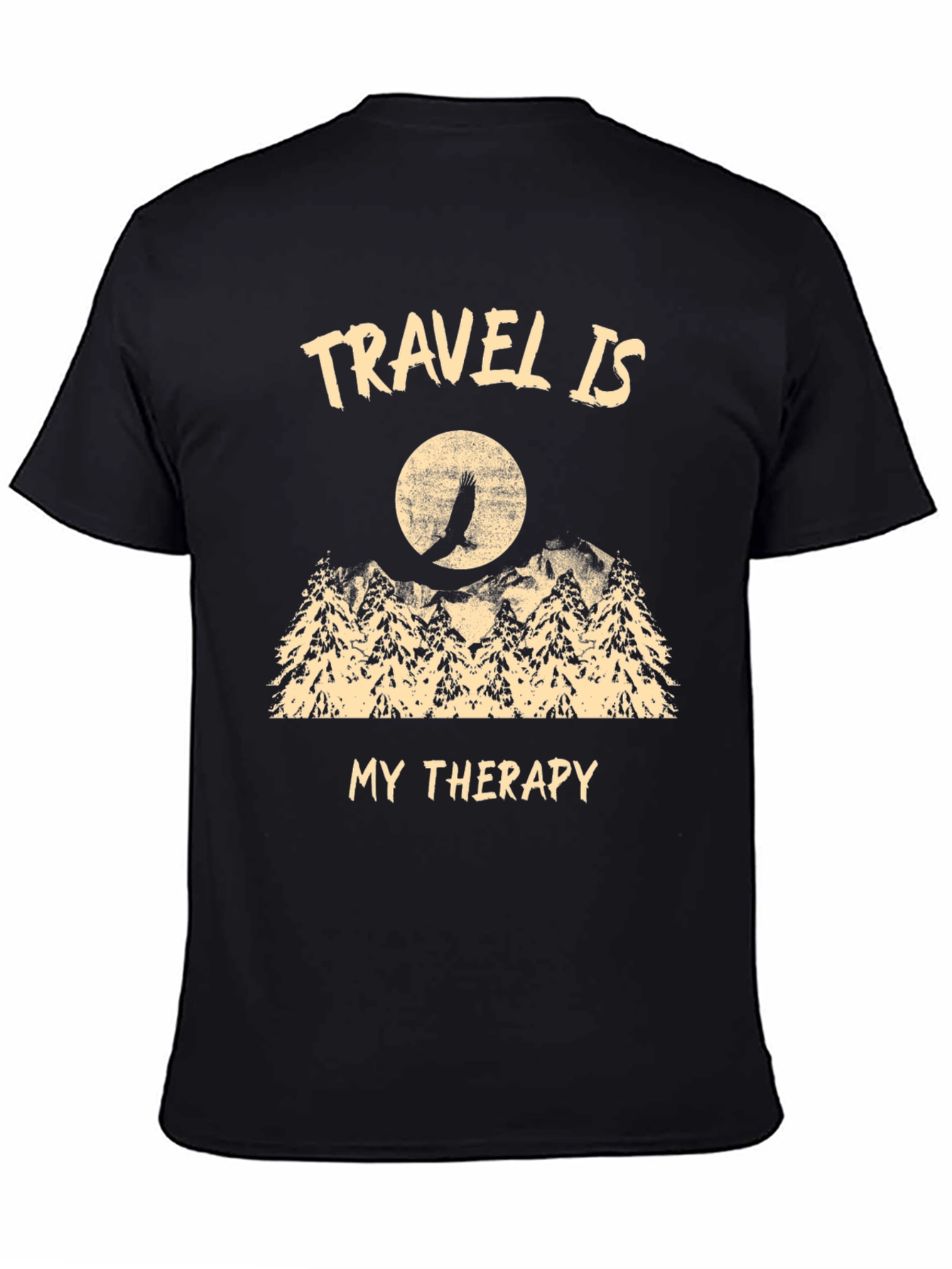 Travel Is My Therapy Graphic T-Shirt