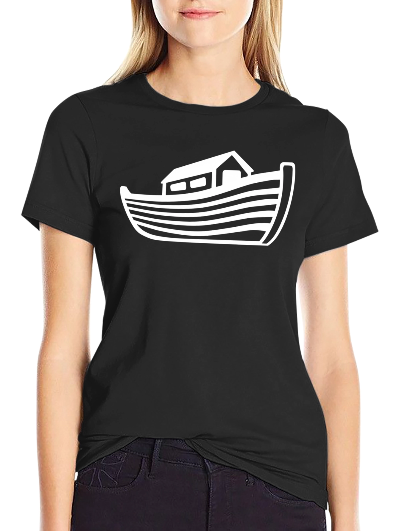 Noahs Ark Graphic Tee - Classic Black T-Shirt