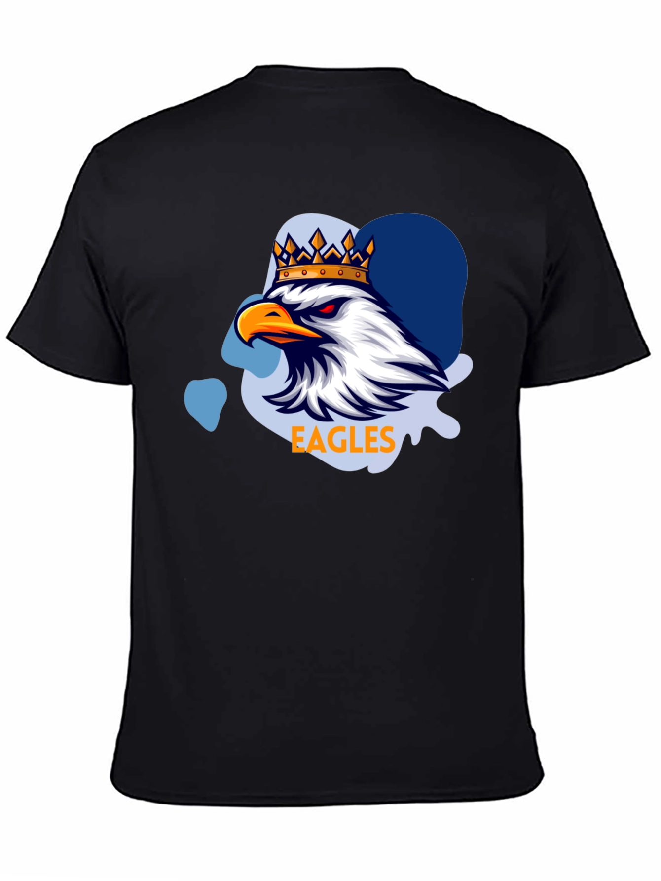 Eagles Crown Graphic Tee - Black T-Shirt