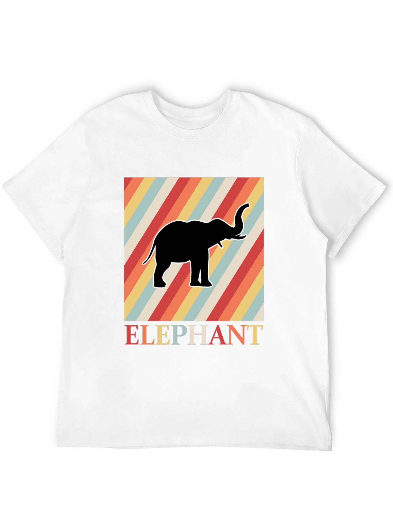 Retro Elephant T-Shirt - Cool Graphic Tee