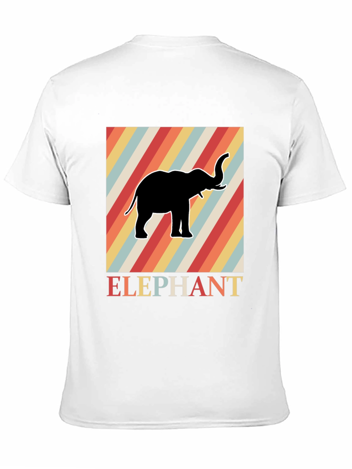 Retro Elephant T-Shirt - Cool Graphic Tee