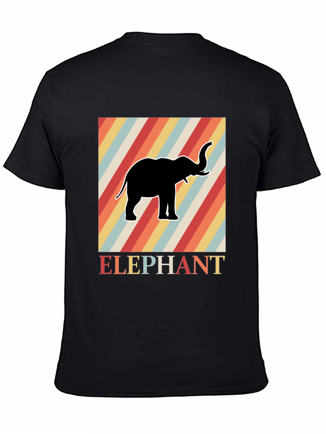 Retro Elephant T-Shirt - Cool Graphic Tee
