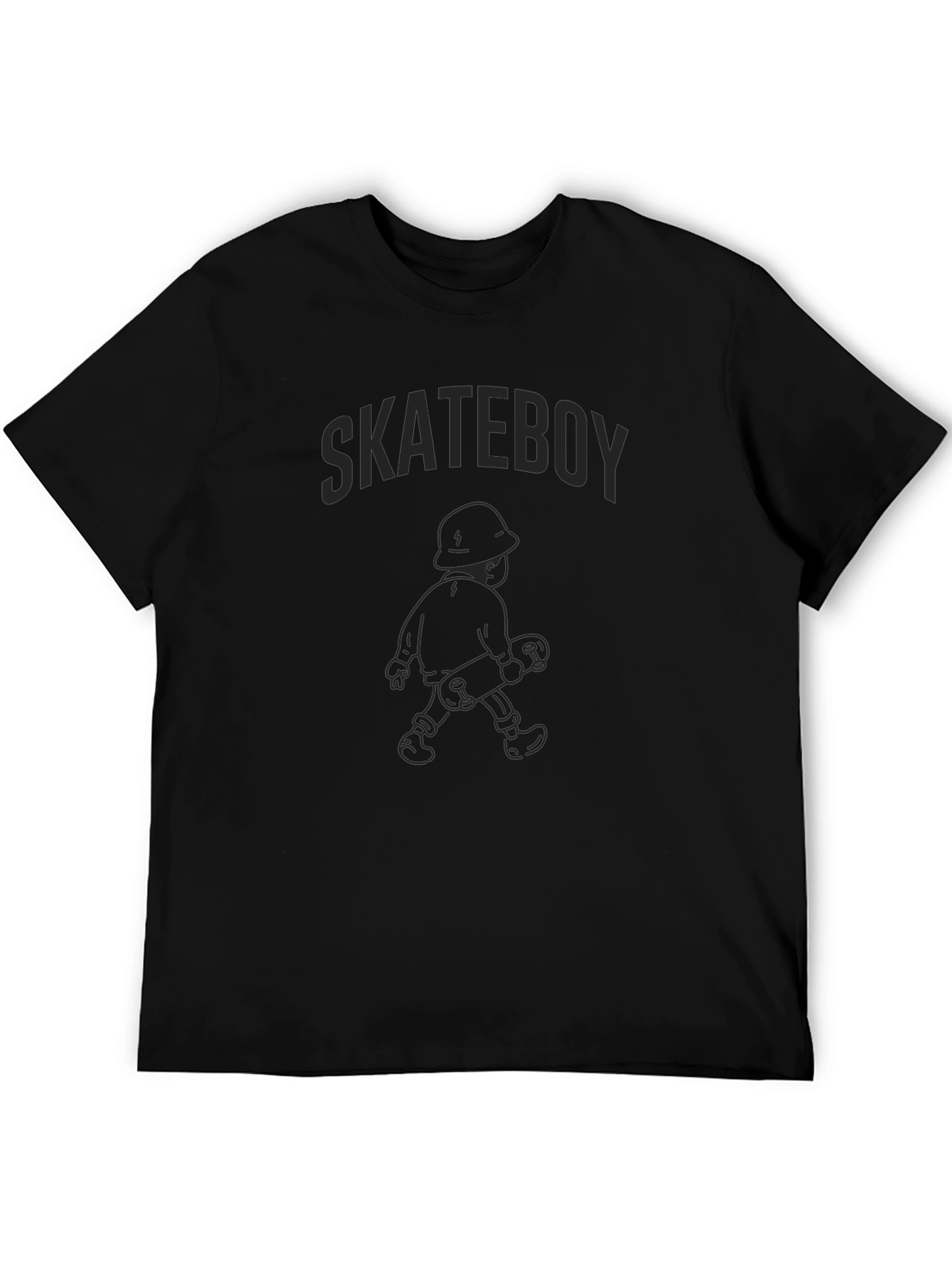 Skateboy Graphic Tee - Cool Cartoon Skater T-Shirt