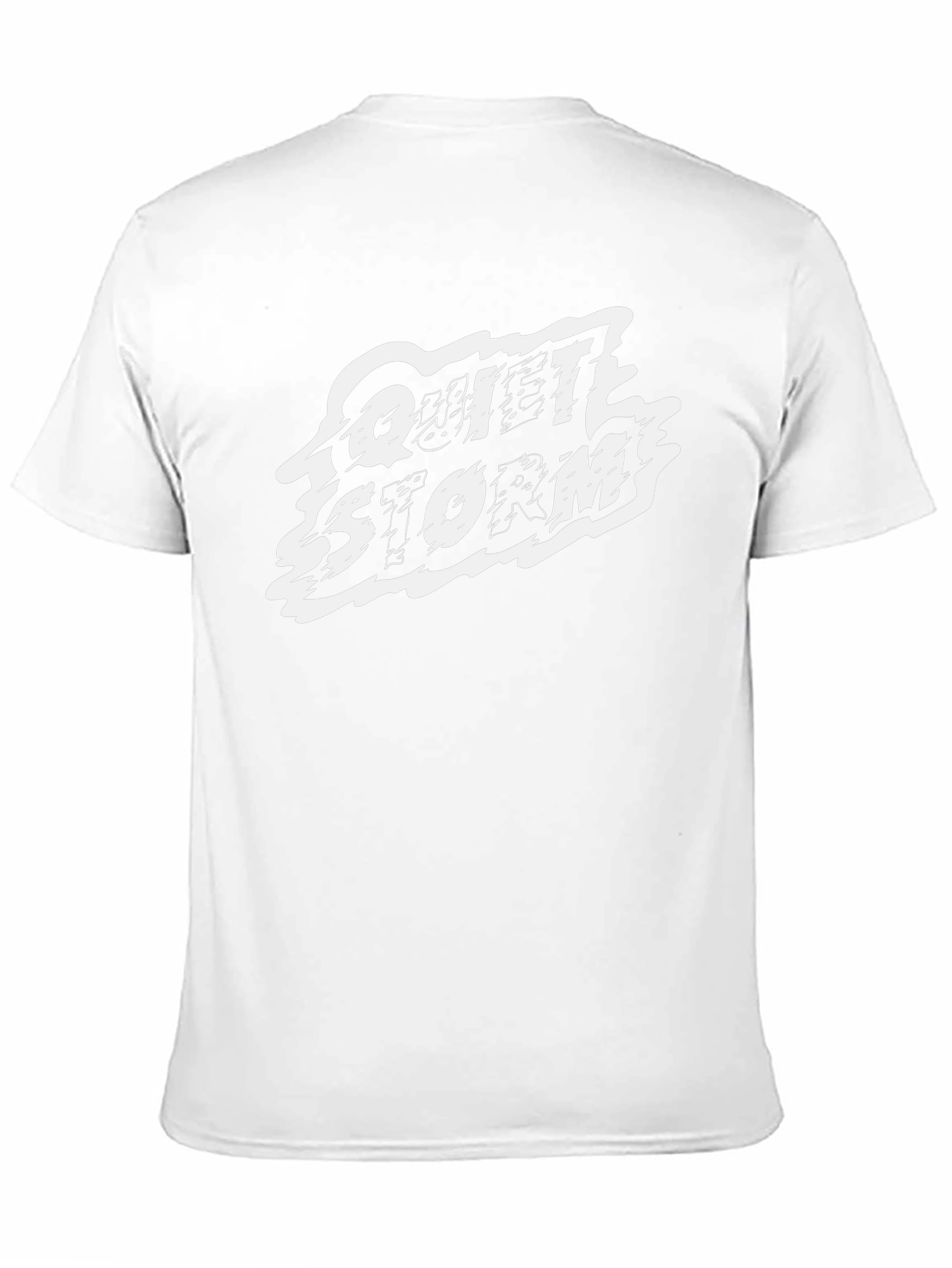 Quiet Storm Graphic Print Crew Neck T-Shirt