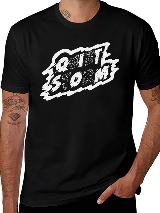 Quiet Storm Graphic Print Crew Neck T-Shirt