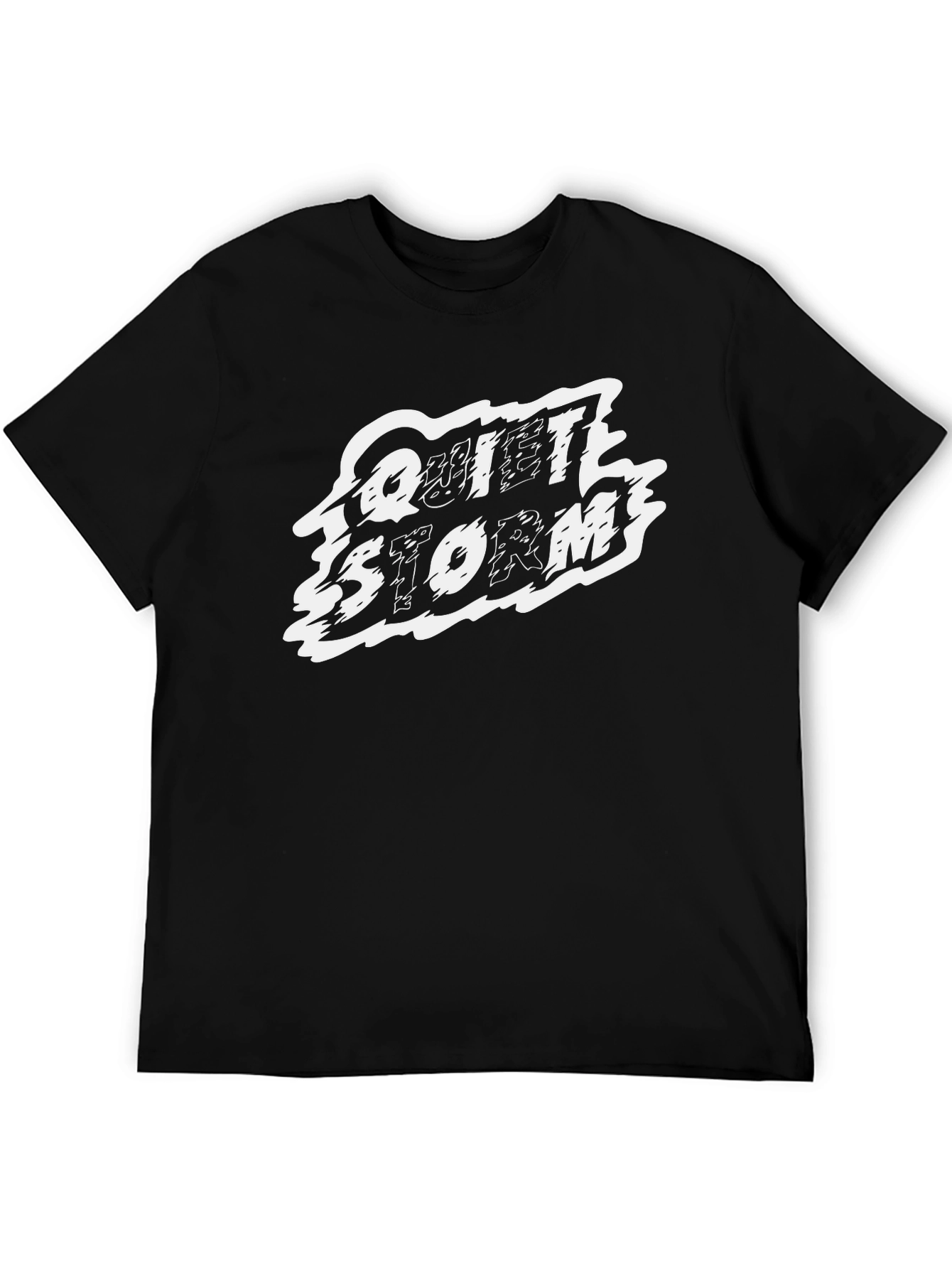 Quiet Storm Graphic Print Crew Neck T-Shirt
